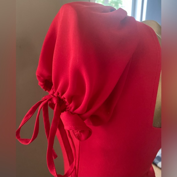 Red Hook and Eye Mini Dress - Picture 3 of 5